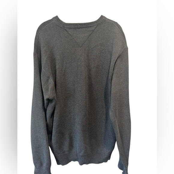 Tommy Hilfiger Men’s Pullover Sweater | Size Large | Charcoal Gray - Picture 4 of 4